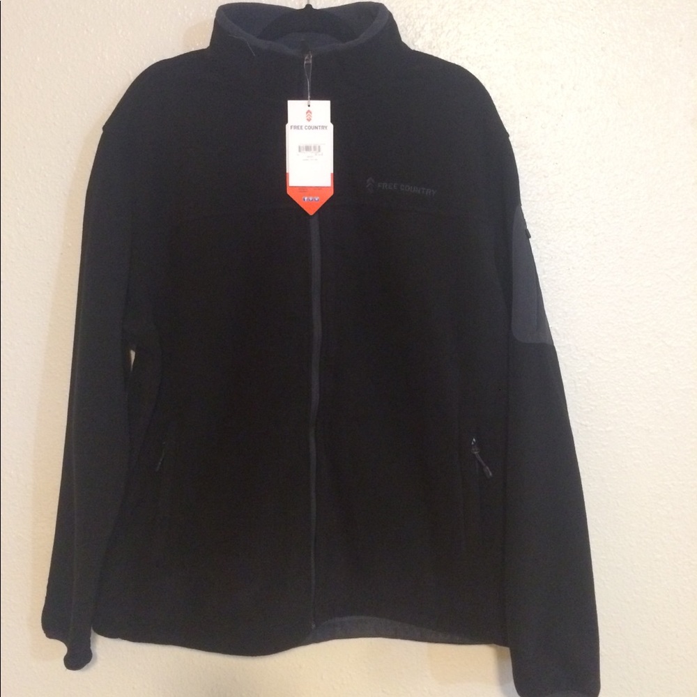 Microtech Fleece Men's Light Jacket Grey Black